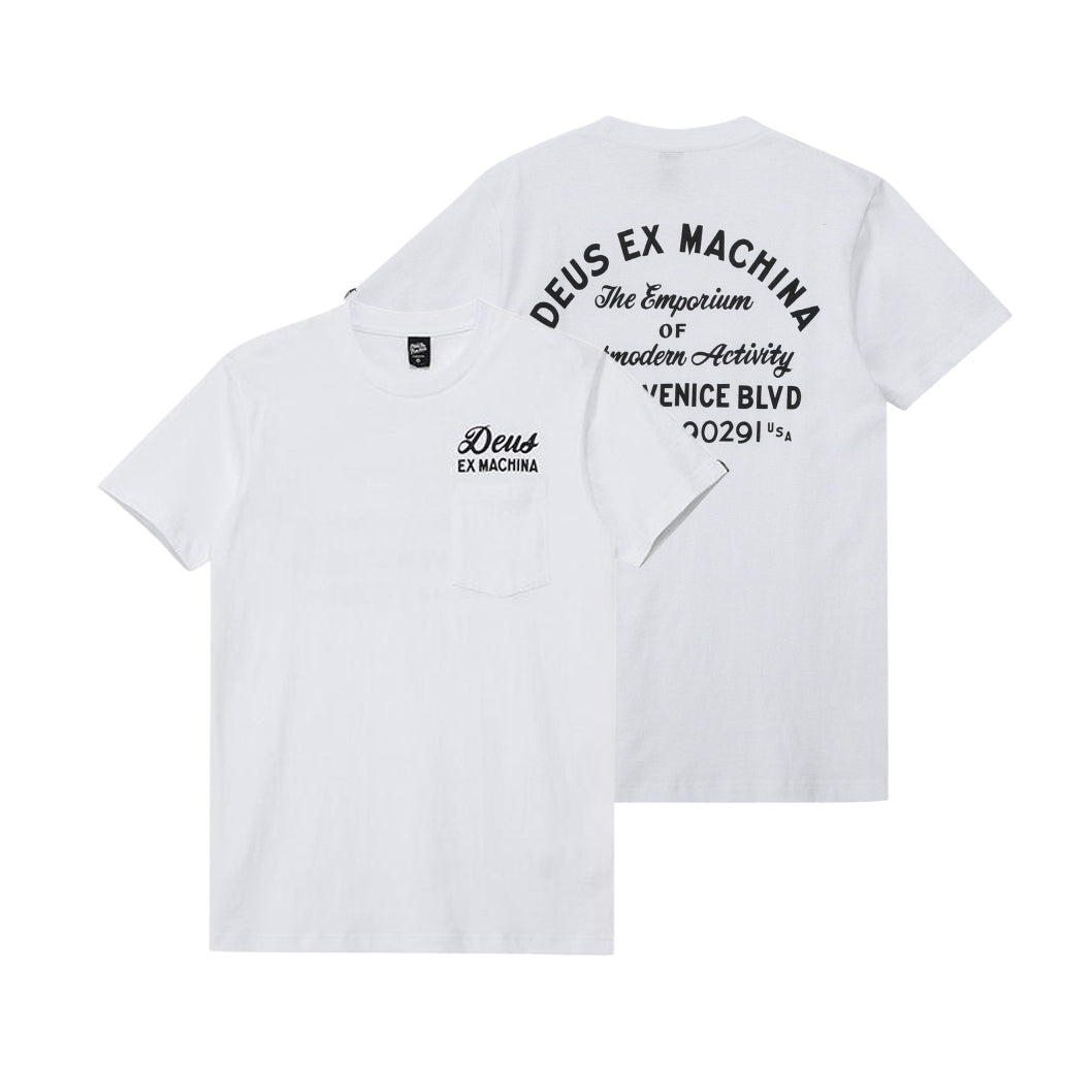 Deus Ex Machina Venice Address Pocket T-Shirt (DMS41065A)