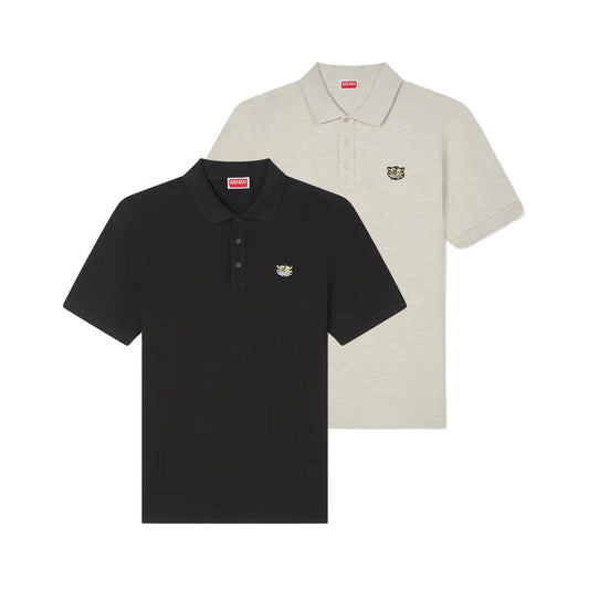 KENZO Wild Tiger slim polo shirt (FG55PO1014PU)