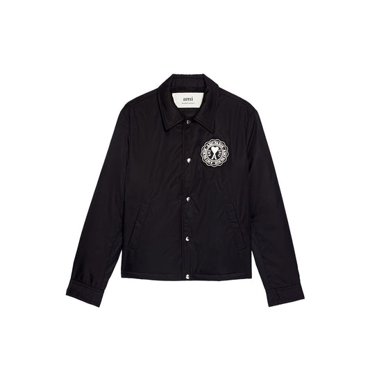 AMI Alexandre Mattiussi Coach Jacket – HJK215.274 (Black)