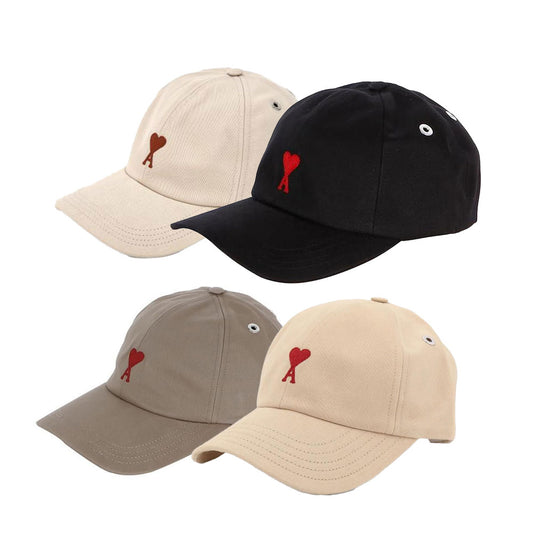 AMI Paris Heart-A Cotton Cap (UCP006.AW0041)