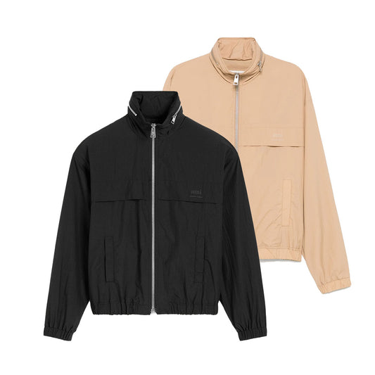 AMI Paris Technical Zip-Up Jacket (UJK058.PA0009)