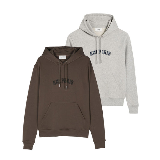 AMI Paris Logo Hoodie (USW209.749)