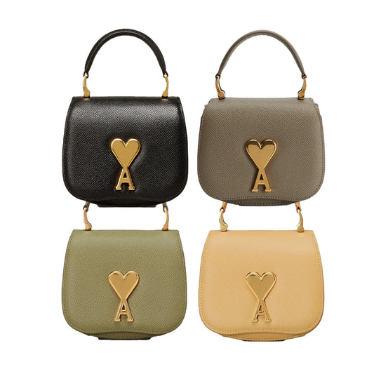 AMI Paris Mini Top Handle Bag with Logo Hardware (ULL008.AL0036)