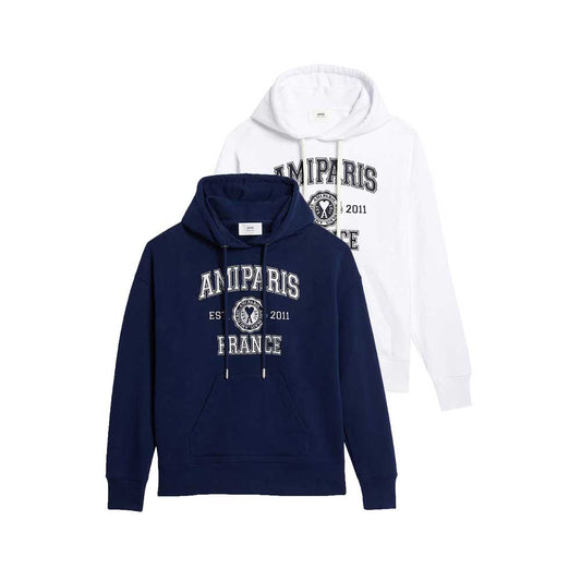 AMI Paris France Logo Hoodie (USW208.747)