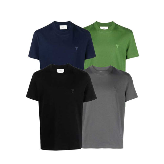 AMI Paris Small Tonal Ami de Cœur T-Shirt (UTS022.726)