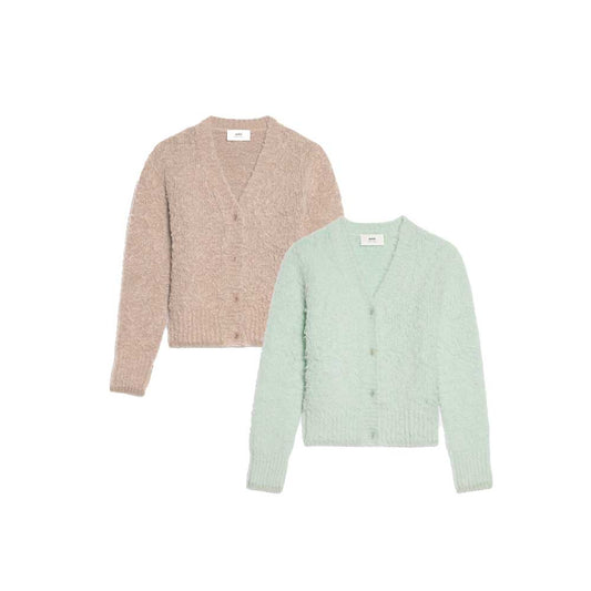 Ami Small Heart Wool Knit (FKC153.028)