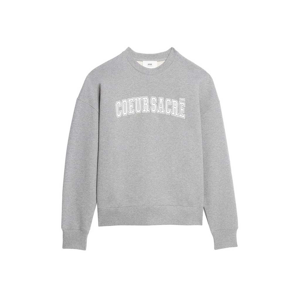 Ami Coeur Sacré Lettering Sweatshirt (USW009.747)