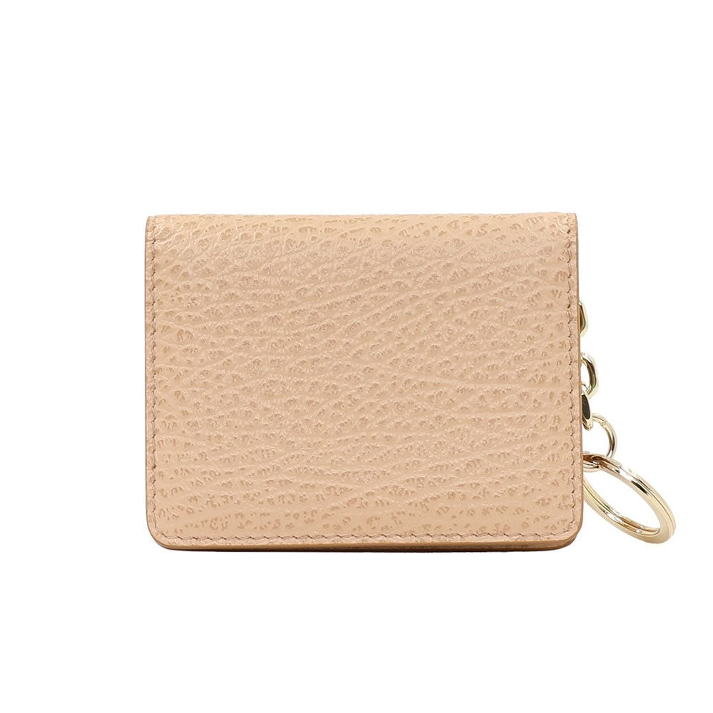 Maison Margiela Four Stitches Card Holder with Key Ring (S56UI0128 P4455)