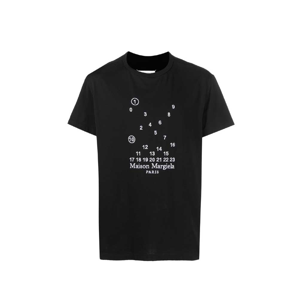 Maison Margiela Numerics Logo T-Shirt (S50GC0684 S22816)