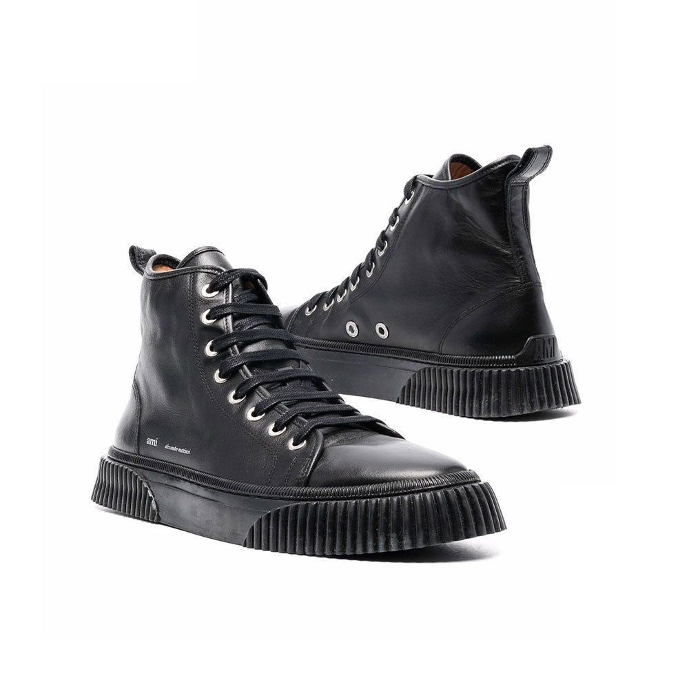 AMI Paris High Top Logo Sneakers (USN425.853)