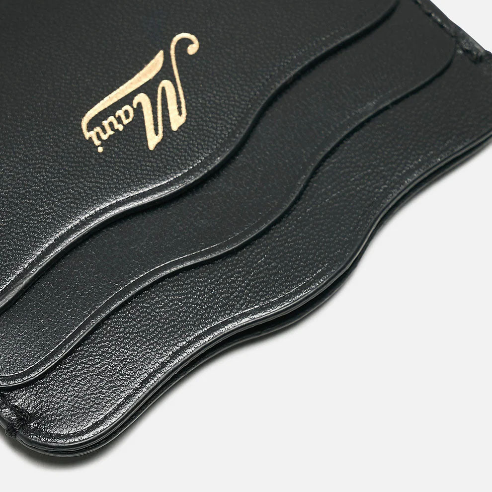 Marni Leather Wavy Card Holder (PFMO0087U0)