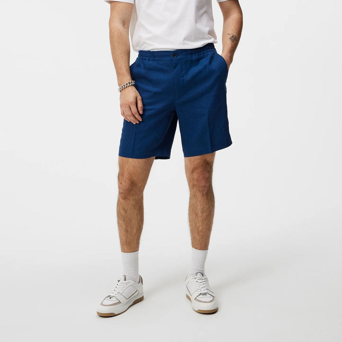 J.Lindeberg Baron Linen Shorts (FMPA11265)
