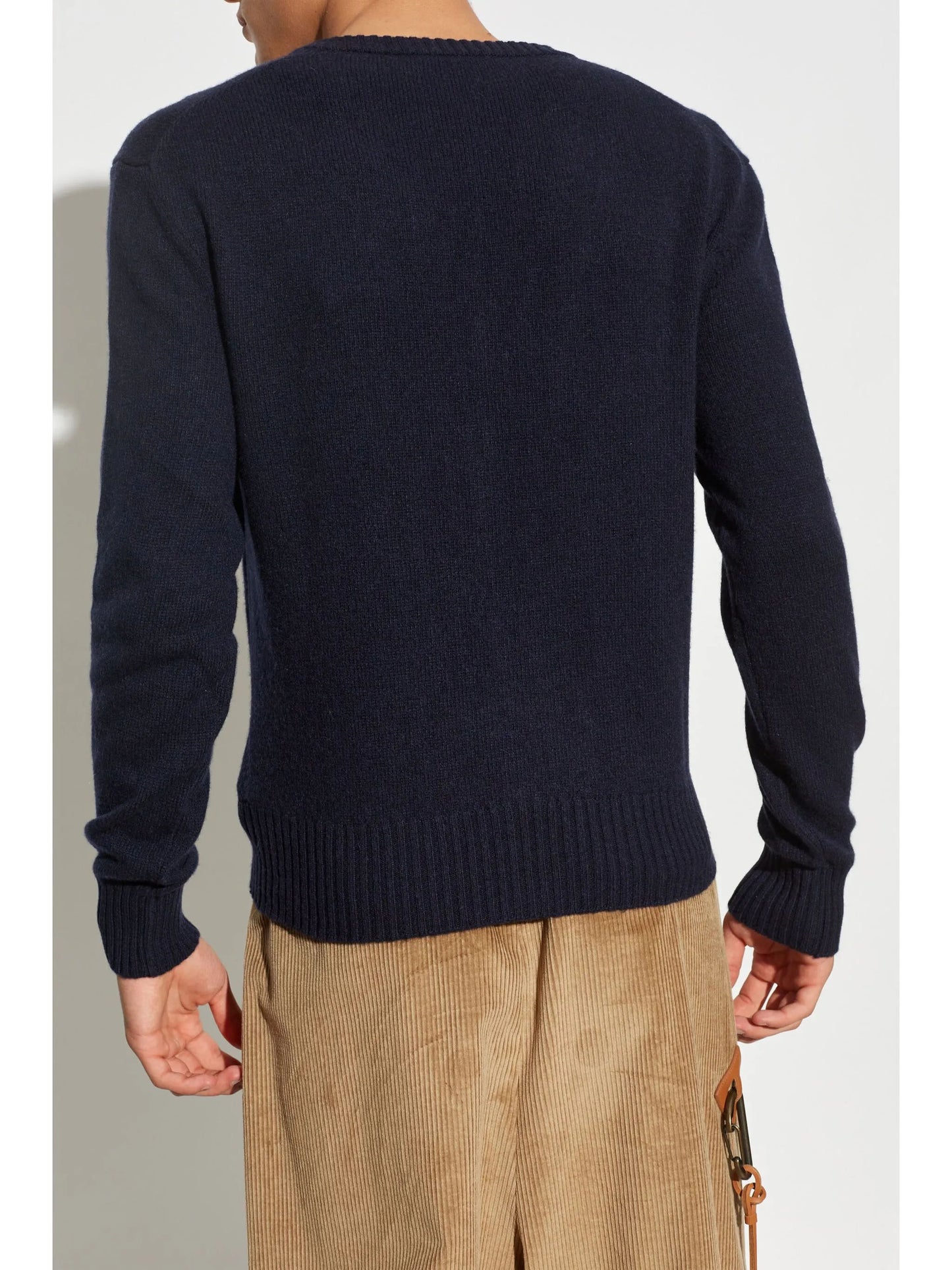 AMI Cashmere Ami de Coeur Cardigan (FKC999.001)