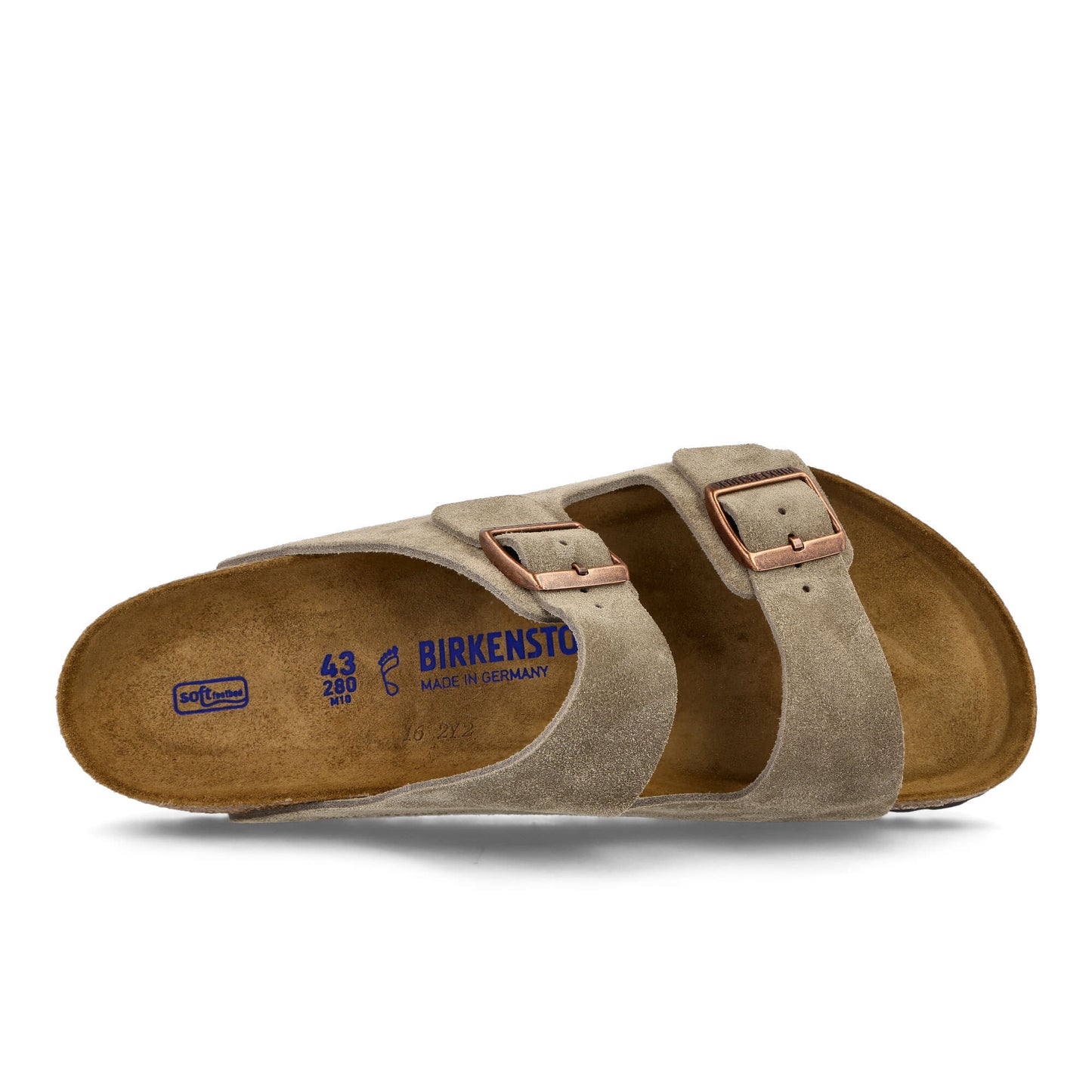 Birkenstock Arizona SFB Suede Taupe Narrow 0951301
