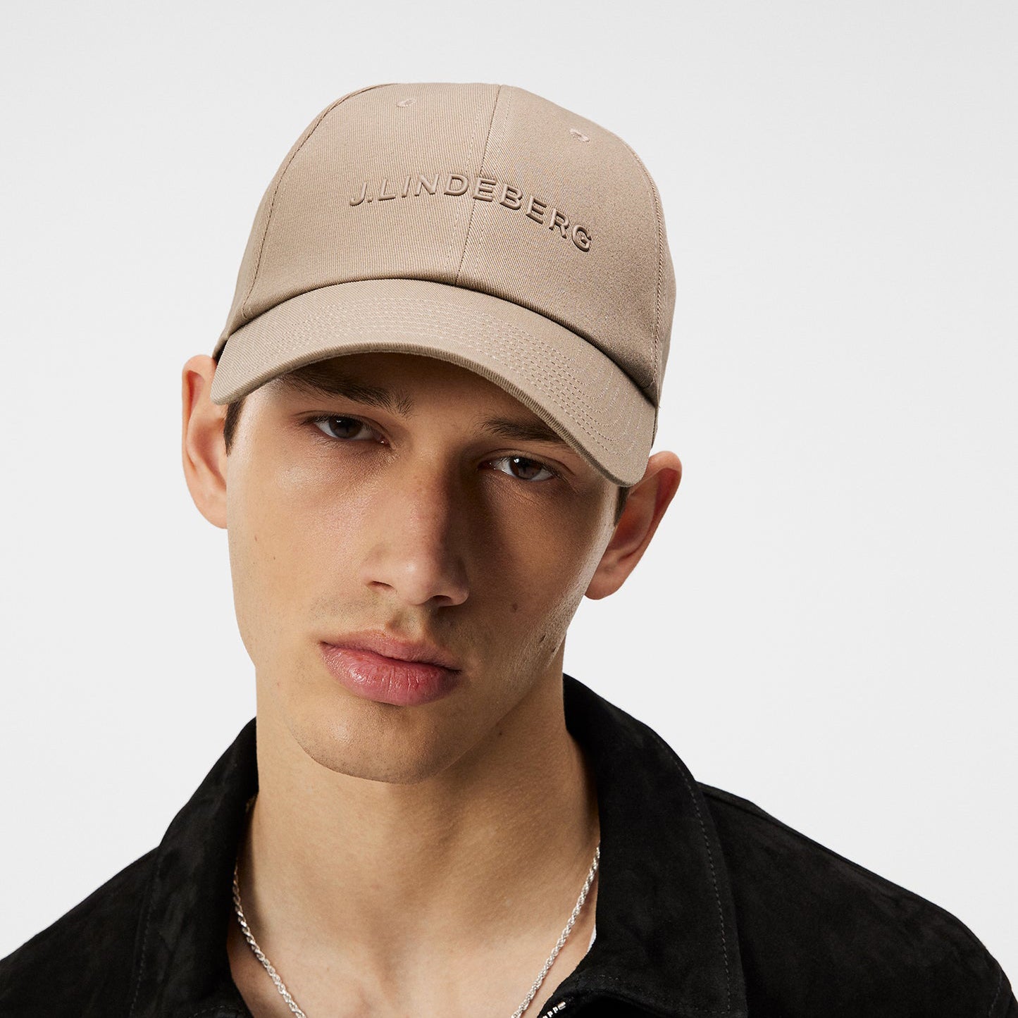 J.Lindeberg Elijah Cotton Logo Cap (FMAC10287)
