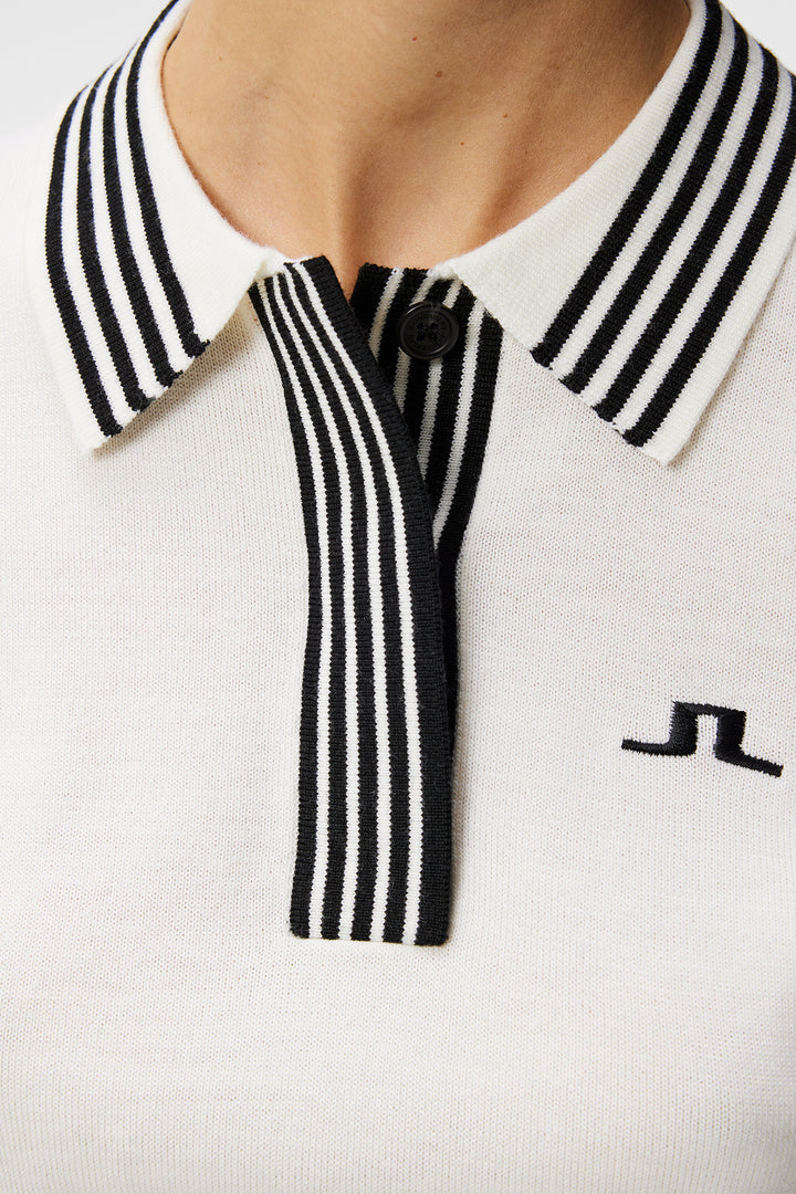 J.Lindeberg Lucie Fine Knit Polo (GWKW10754)