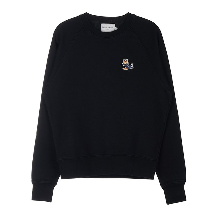 Maison Kitsuné Dressed Fox Patch Clean Sweatshirt (JW00319KM0001)