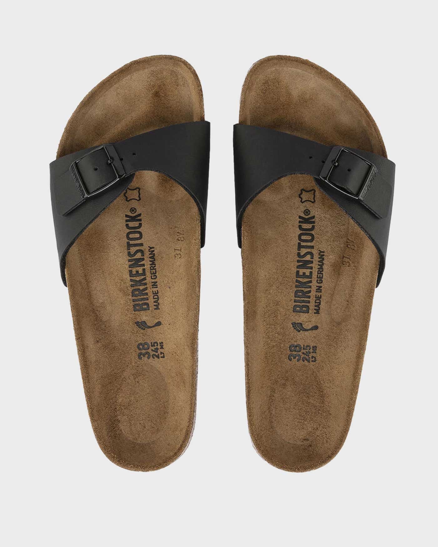 Birkenstock Madrid Birko-Flor Black Narrow 0040793