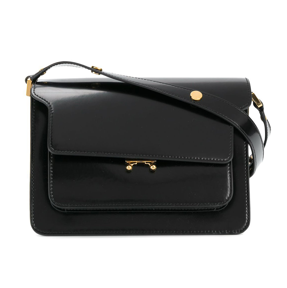 Marni Trunk Soft Medium Shoulder Bag (SBMPN09UO7 LV455)