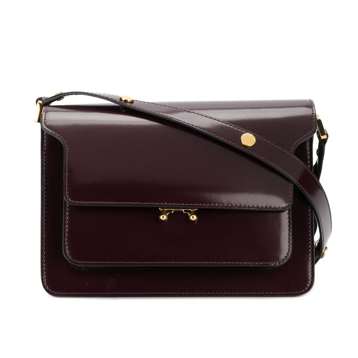 Marni Trunk Soft Medium Shoulder Bag (SBMPN09UO7 LV455)