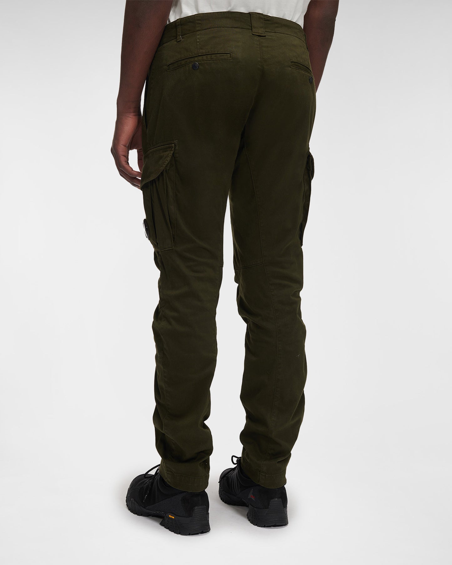 C.P. Company Stretch Sateen Lens Cargo Pants (10CMPA151A 005694G)