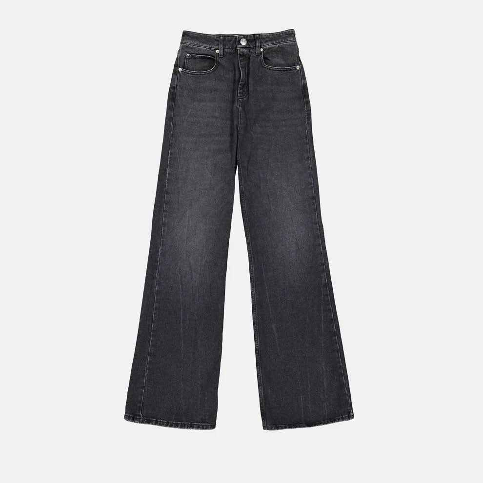 AMI Paris High-Rise Flared Jeans (FTR420.DE0018)