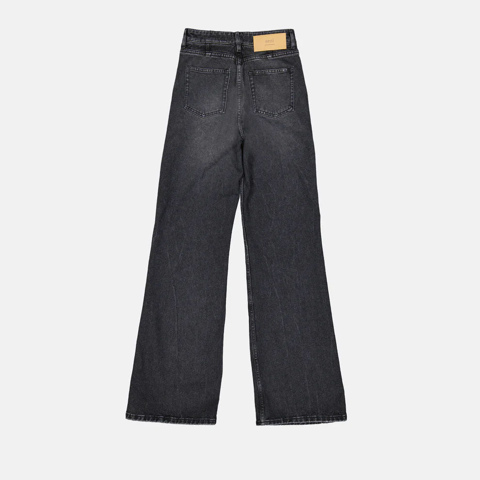 AMI Paris High-Rise Flared Jeans (FTR420.DE0018)