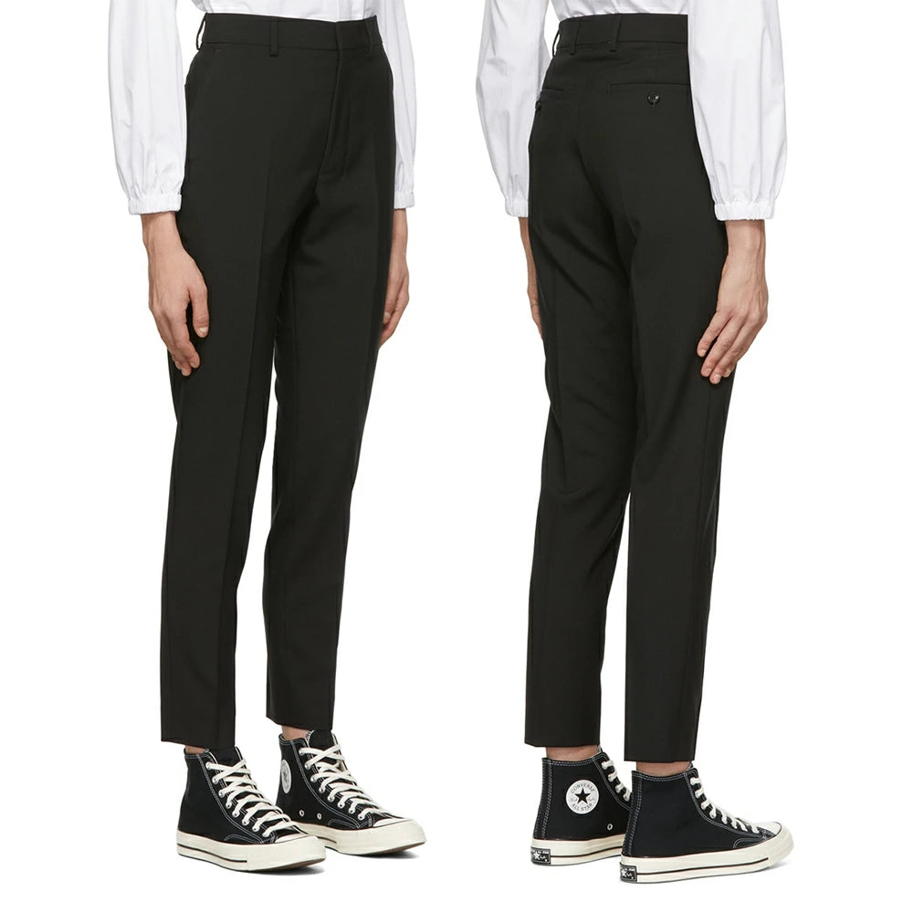 AMI Paris Cigarette Fit Pants(E22FTR004.264)