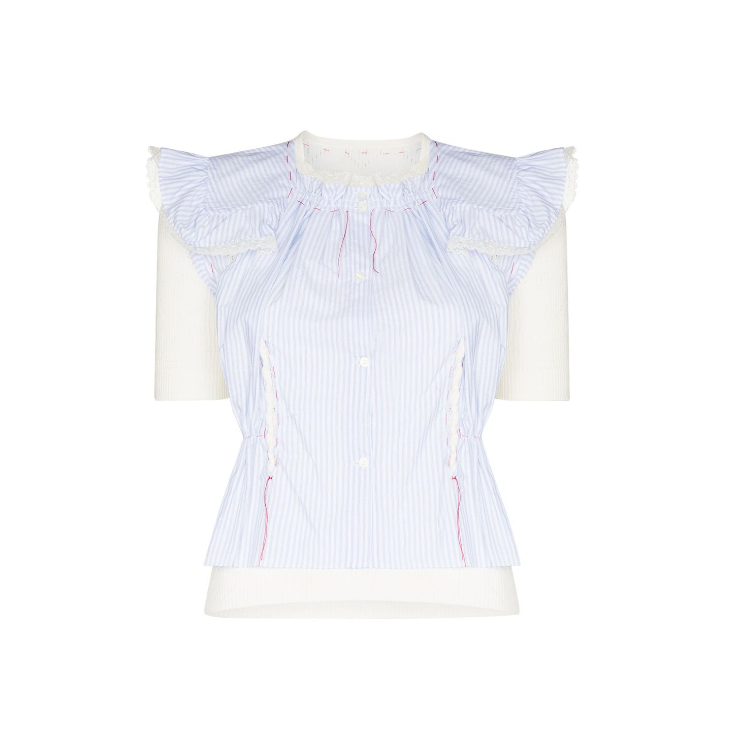 Maison Margiela Ruffle Detail Blouse (S51HA1087)