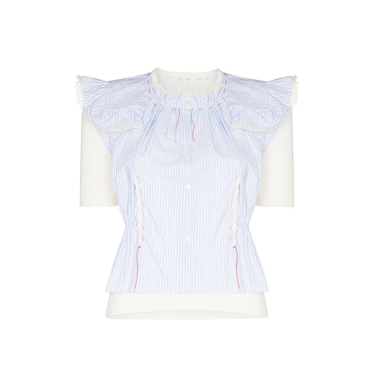 Maison Margiela Ruffle Detail Blouse (S51HA1087)
