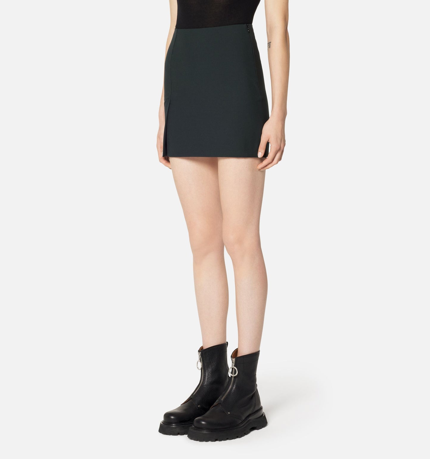 AMI Paris Wool Mini Skirt (FSK002.264)