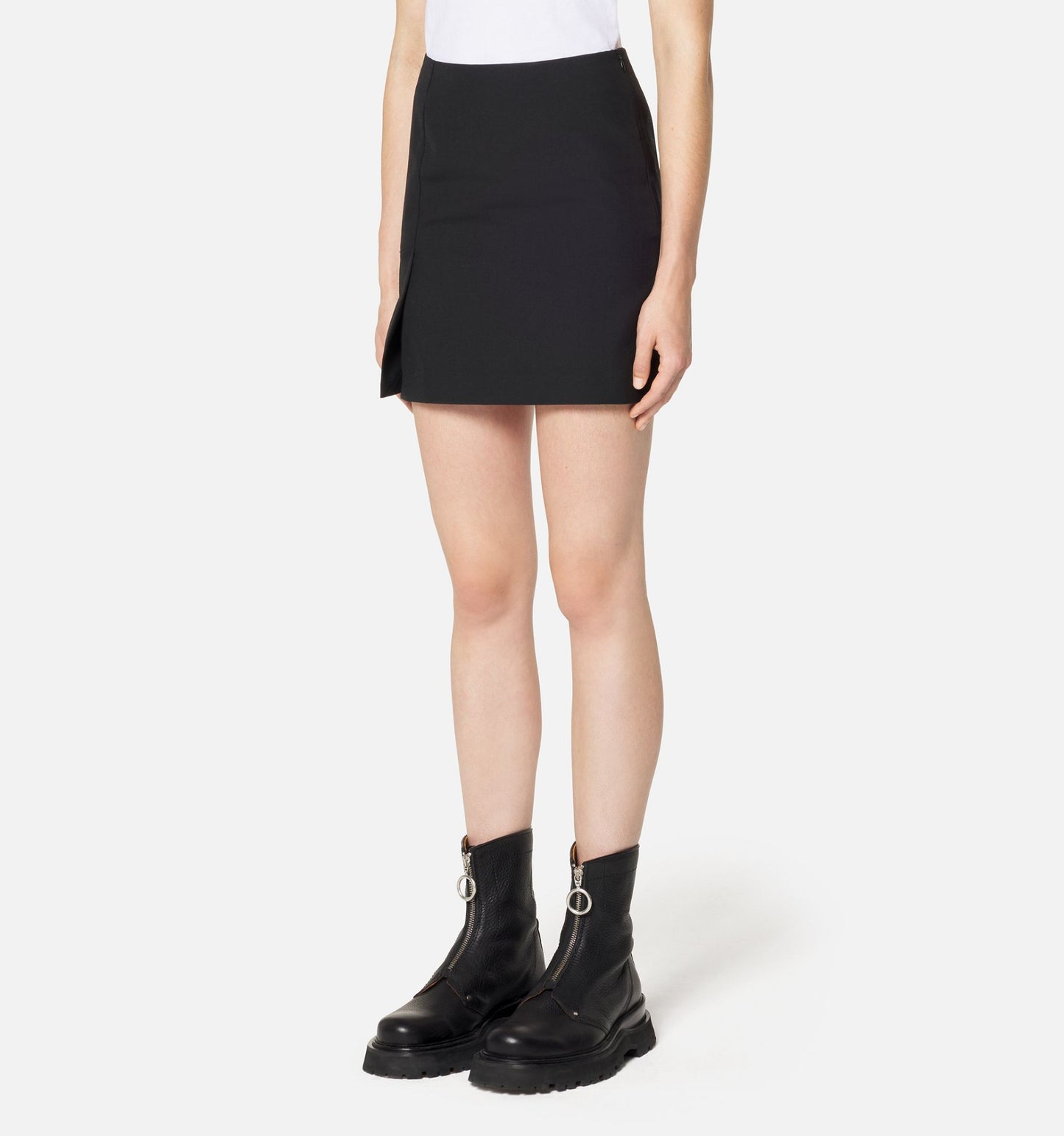 AMI Paris Wool Mini Skirt (FSK002.264)