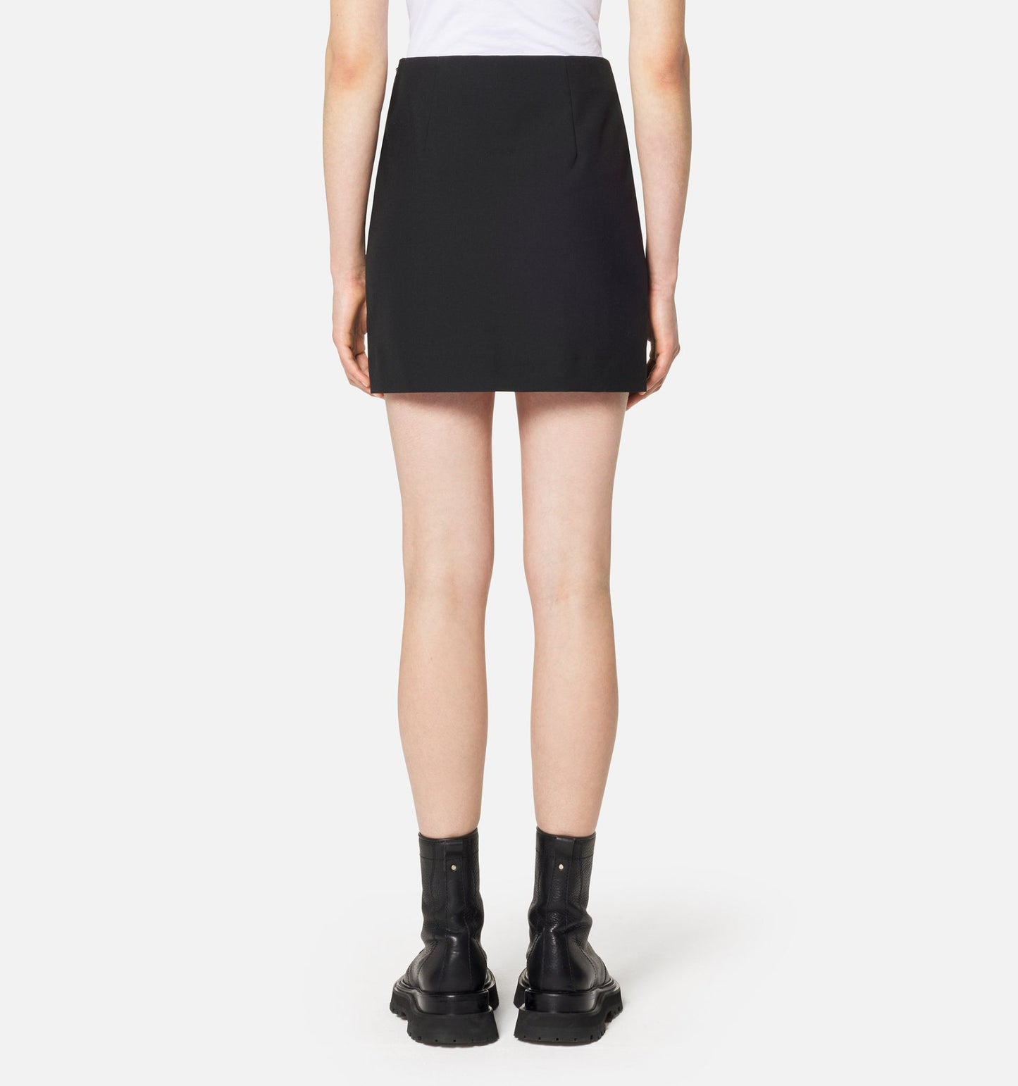 AMI Paris Wool Mini Skirt (FSK002.264)