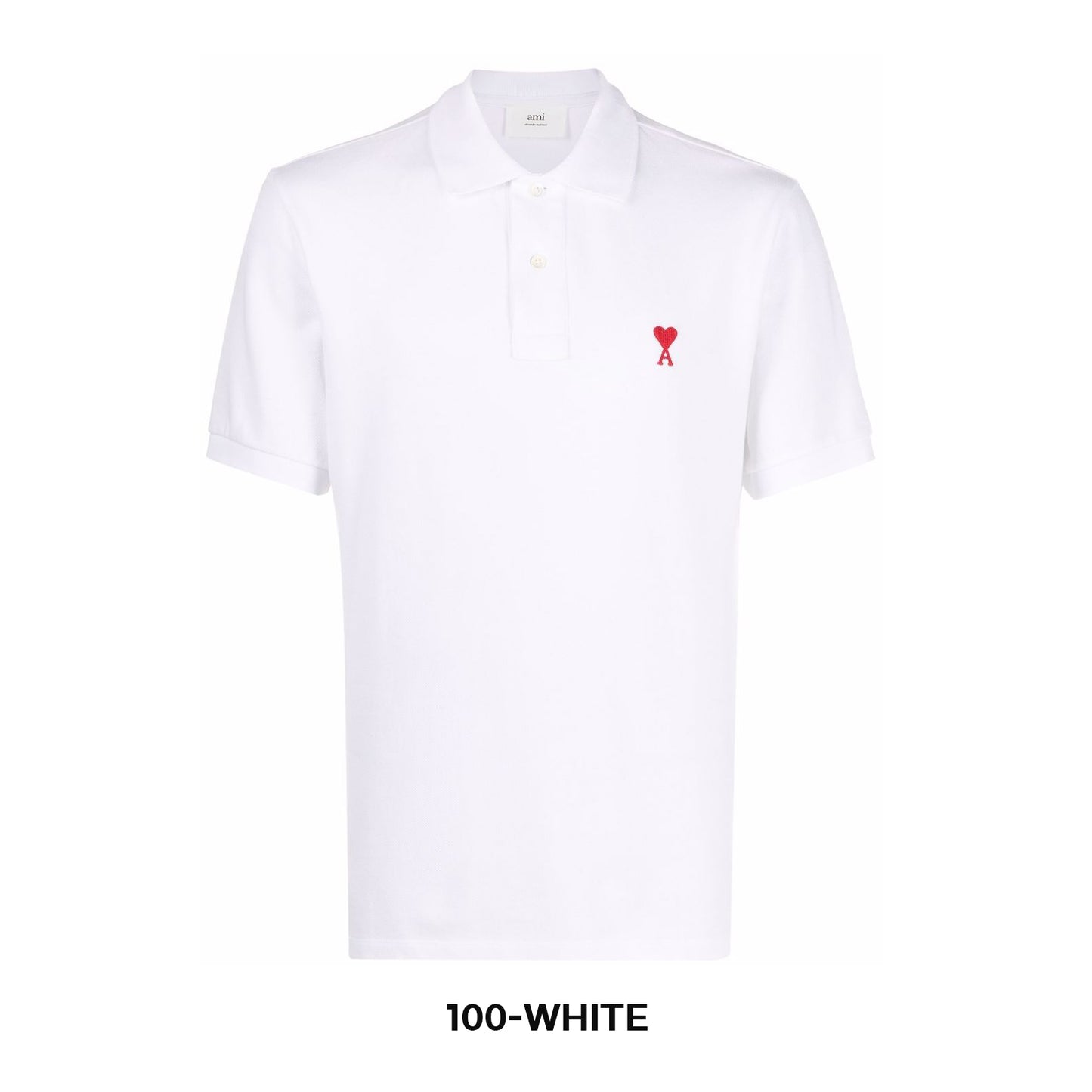 AMI Paris Classic Piqué Polo Shirt (HPL001.760)
