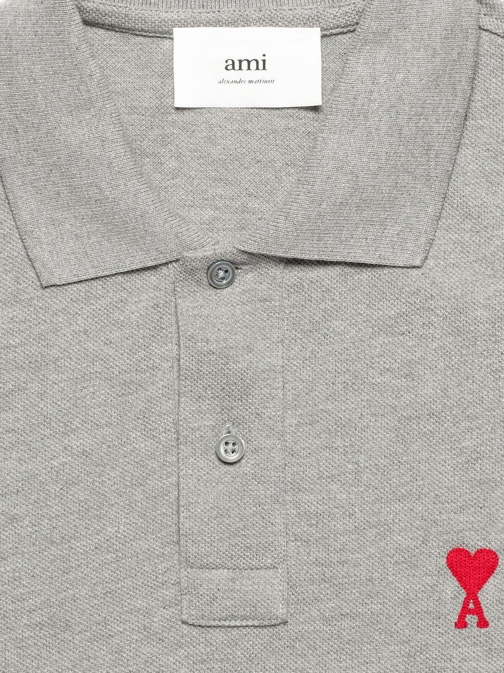 AMI Paris Classic Piqué Polo Shirt (HPL001.760)