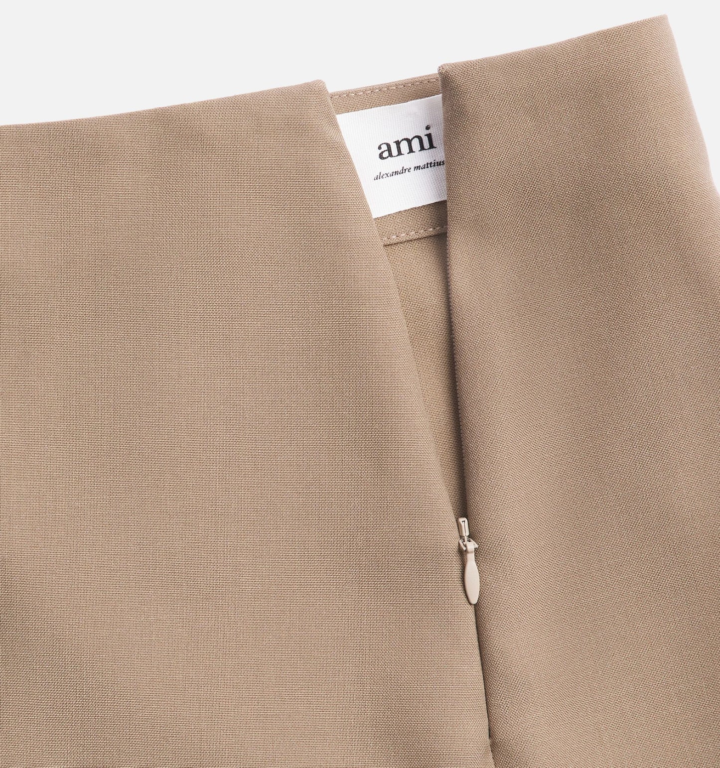 AMI Paris Wool Mini Skirt (FSK002.264)