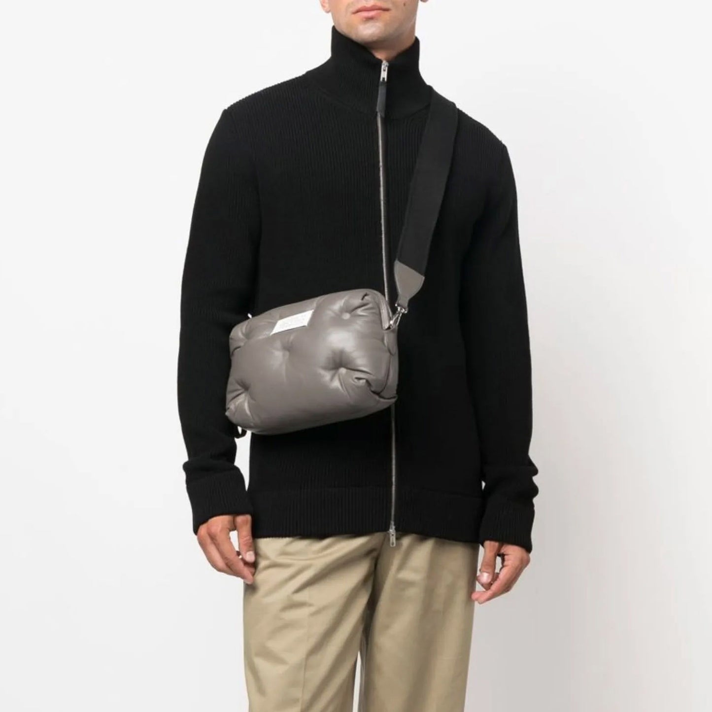 Maison Margiela Zip-Up Cardigan SI1HA0013 S17781
