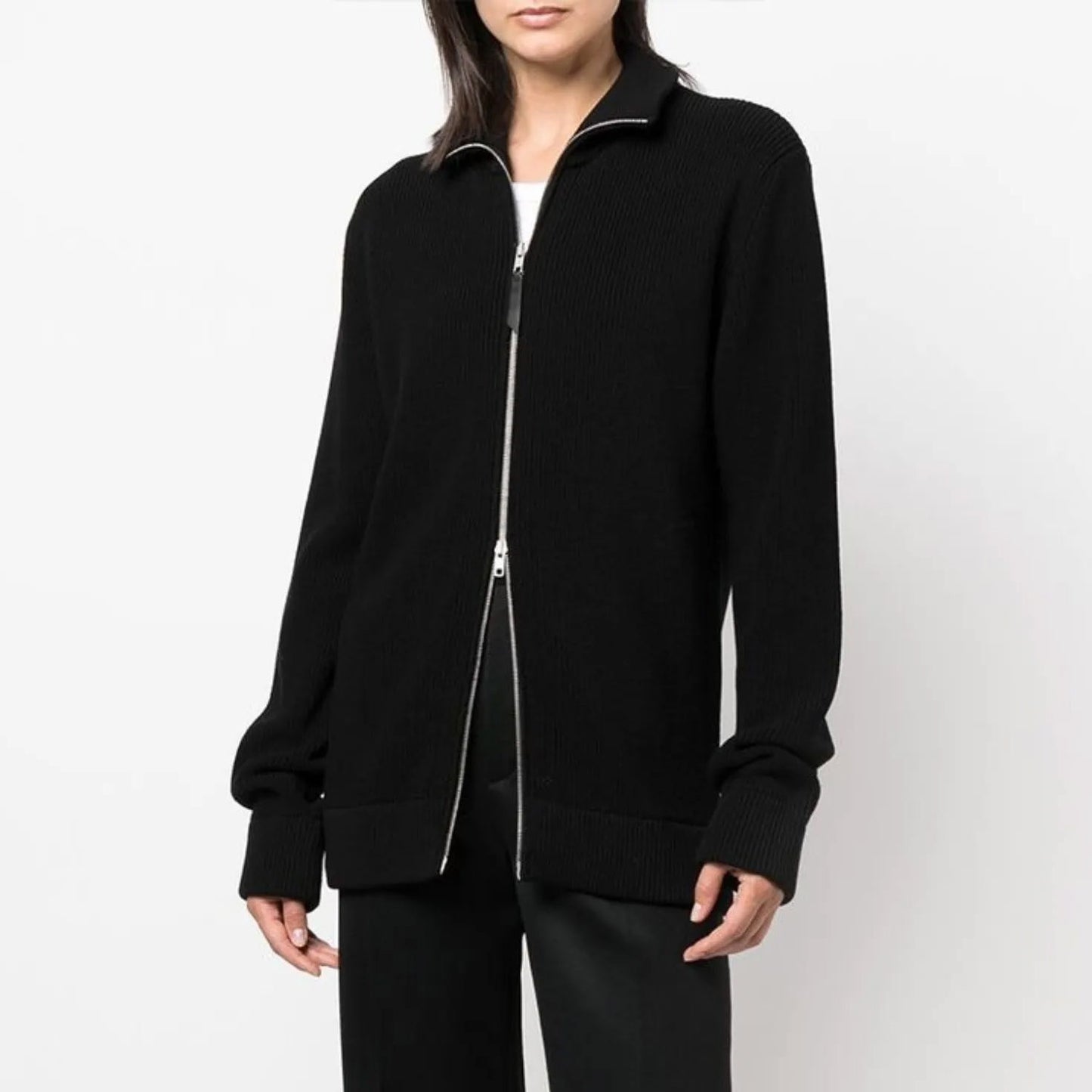 Maison Margiela Zip-Up Cardigan SI1HA0013 S17781
