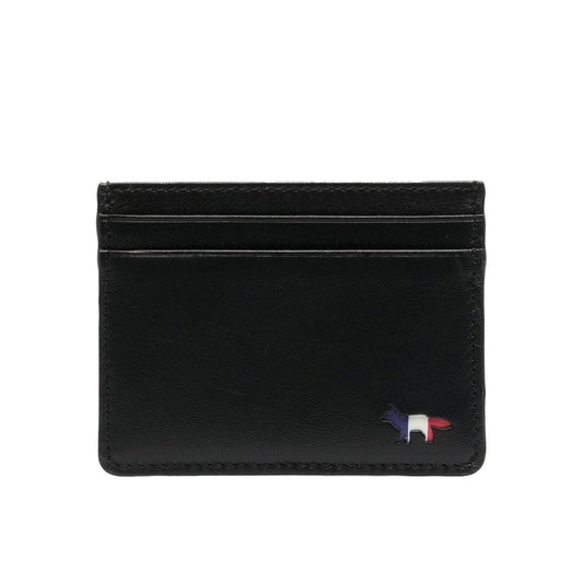Maison Kitsuné Tri-Color Fox Long Zipped Card Holder (JU05331LC0031)