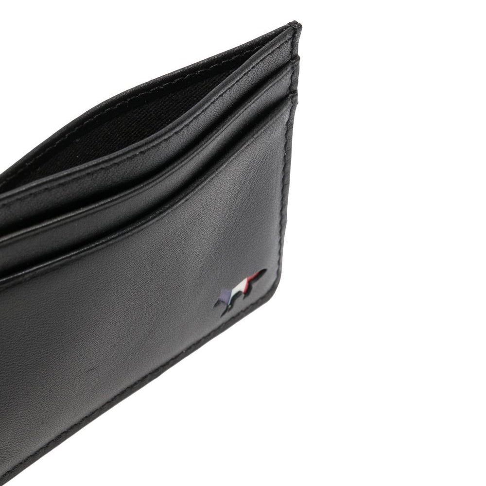 Maison Kitsuné Tri-Color Fox Long Zipped Card Holder (JU05331LC0031)