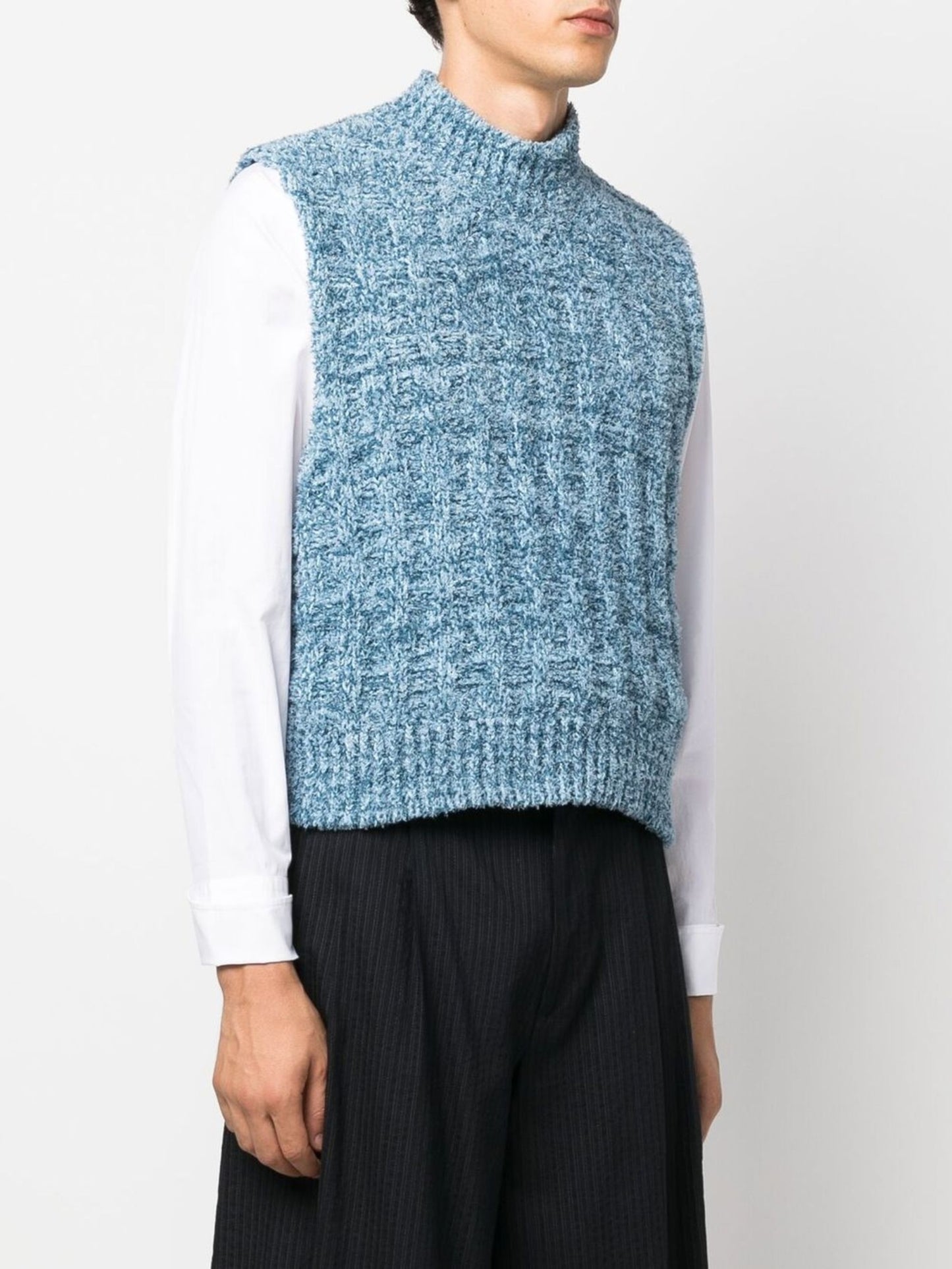 Maison Margiela Sleeveless Rib Knit Vest (S50GP0293)