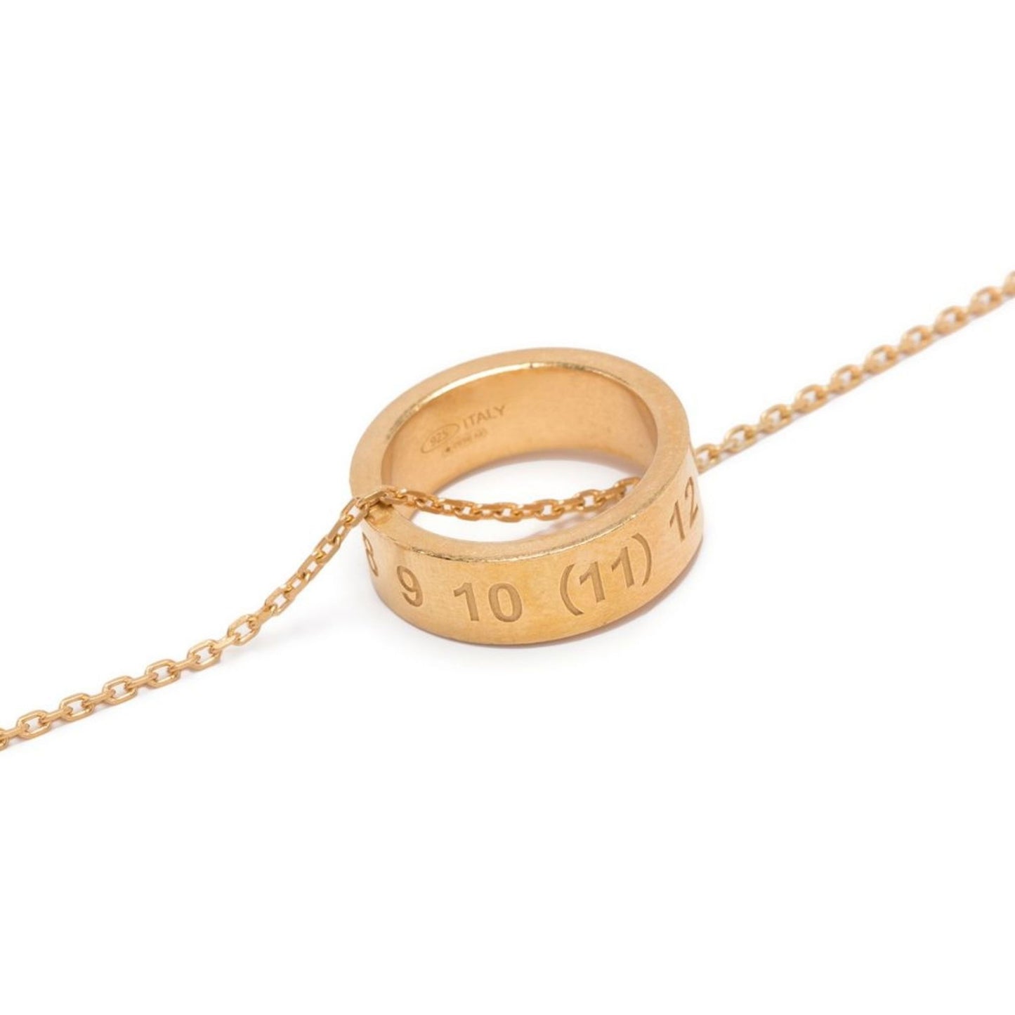 Maison Margiela Numerical Ring Necklace (SI8UU0001 SV0129)