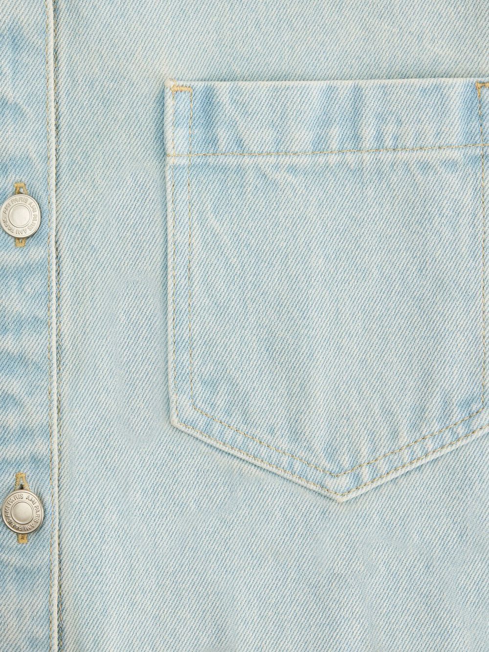 AMI Paris Overshirt (Denim) - UJK221.DE0002
