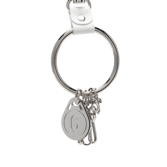 Maison Margiela 6 Silver Utility Key Ring (SM6UA0004)