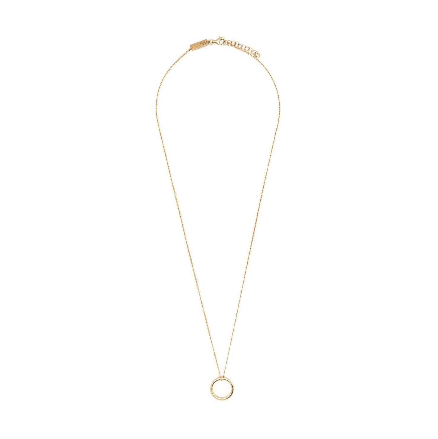 Maison Margiela Logo Ring Necklace (SM1UU0035 SV0158)