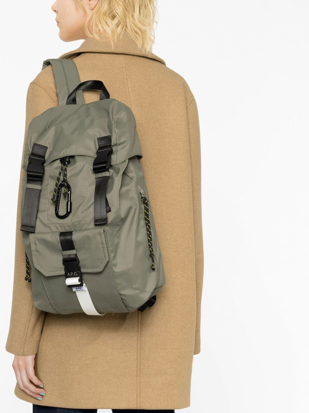 A.P.C. Nylon Buckle Backpack (PAAFH-H62220)