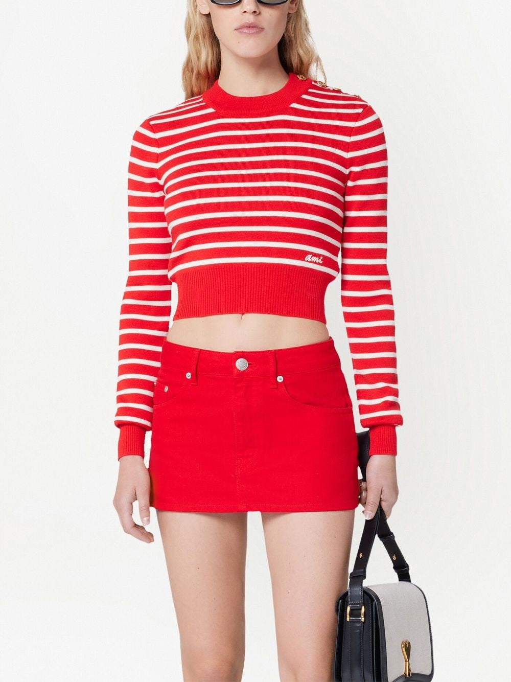 Ami de Coeur Striped Wool Knit (FKS011.KN0003)