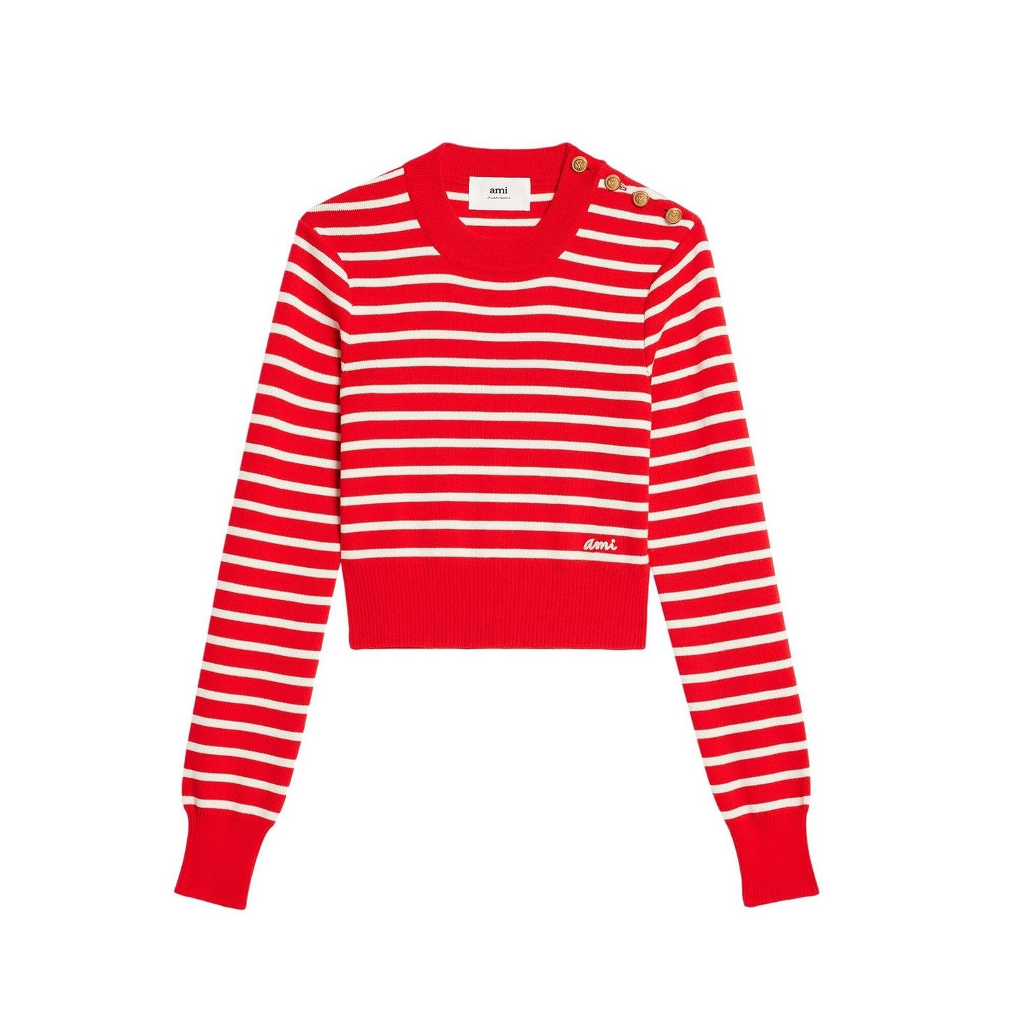 Ami de Coeur Striped Wool Knit (FKS011.KN0003)