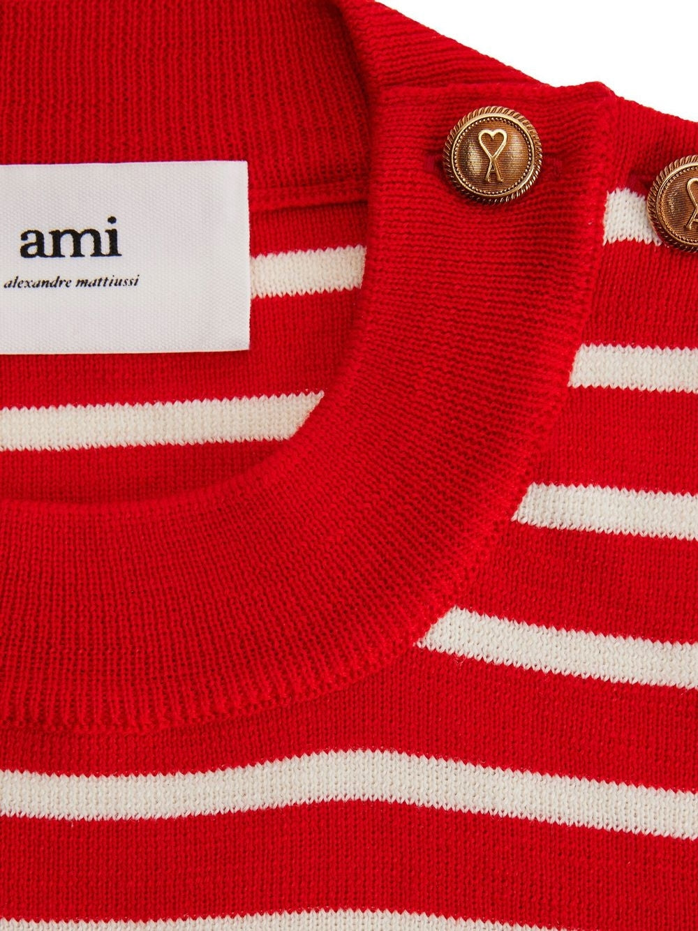 Ami de Coeur Striped Wool Knit (FKS011.KN0003)