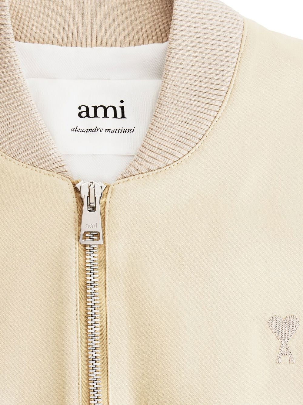 AMI Paris Zip Bomber Jacket (HJK023.CO0009)